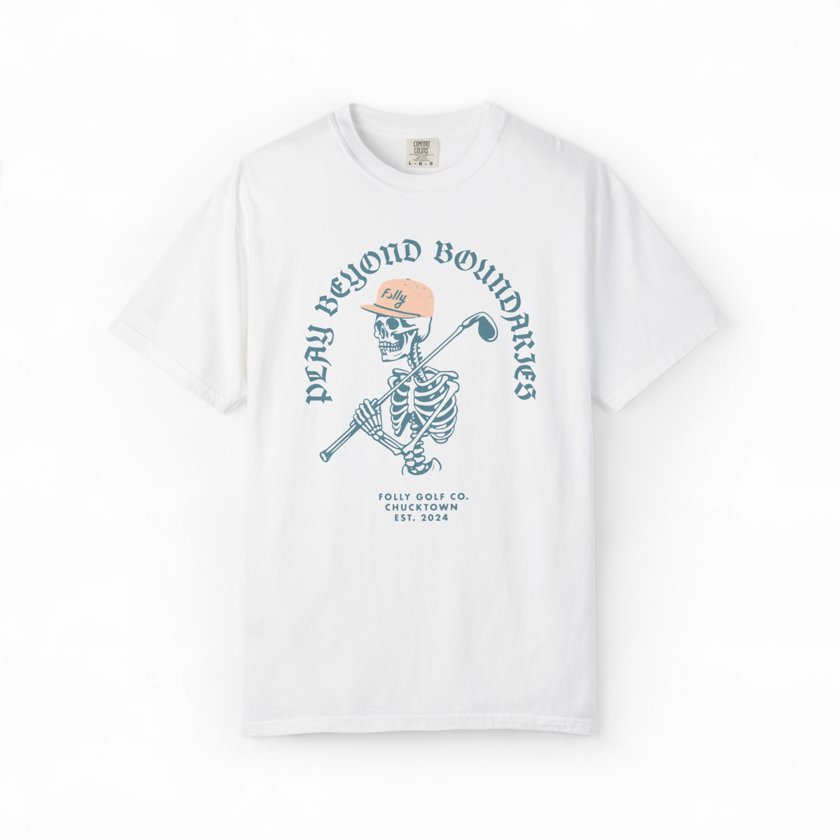 Cornelius T-Shirt 新作ホワイト Core Lord T-shirt – Folly Golf