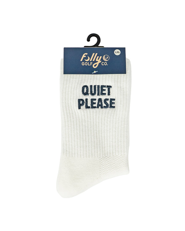 Quiet Please Socks